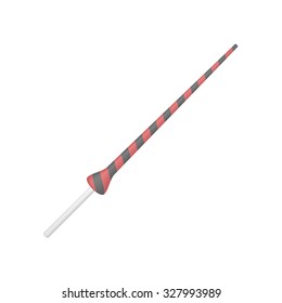 Lance in black and red design 