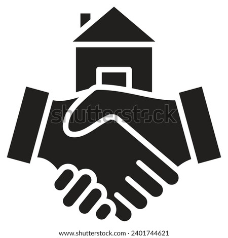 Land Acquisition Icon line vector illustration