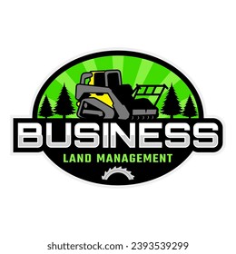 LAND CLEARING MASCOT LOGO TEMPLATE