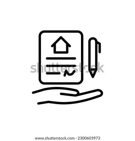 Land Donation icon in vector. Illustration