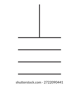 land icon illustration element design