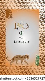 Tierra del leopardo. Espectáculo, actuación. Circo, invitación. Leopardos.