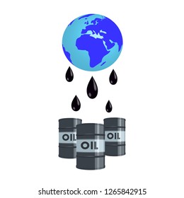 land producing oil