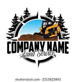 Logotipo de Land Service o Land Clearing Company