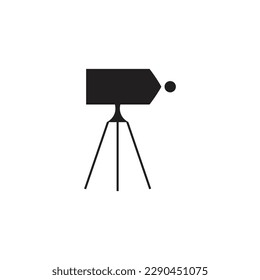 land surveying icon. Flat style design isolated on white background.