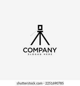 land surveying logo icon and vector