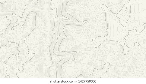 land topography contour level line