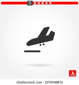 land vector icon