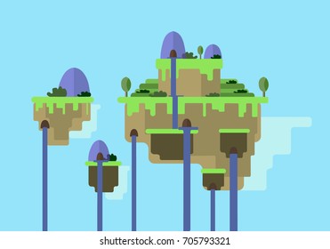 land vector illustration