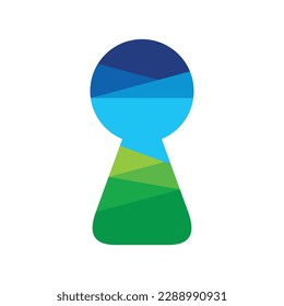 Plantilla de diseño de logotipo de vectores terrestres