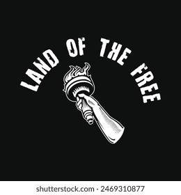 Land of Vector t shirt design
