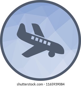 Landing Airplane Icon