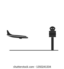 Landing creative icon. Simple element illustration. Landing concept symbol design from airport collection. Can be used for web, mobile and print. web design, apps, software, print.