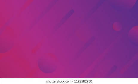 Landing eps 10 vector page lines and circle
