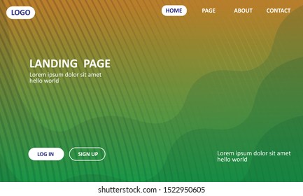 landing page abstract background with gradient