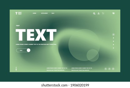 Landing Page. Resumen del sitio web de fondo. Plantilla para sitios web o aplicaciones. Diseño moderno. Estilo vector abstracto. Portada, fondo de impresión o arte de pared.