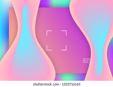 Landing page. Abstract screen, ui layout. Vivid gradient mesh. Holographic 3d backdrop with modern trendy blend. Landing page with liquid dynamic elements and fluid shapes.