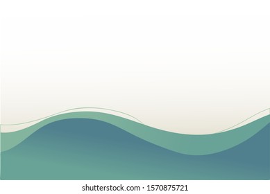 Landing page background. Design template for presentation, social media, web page, banner. Simple flat style with copy space.