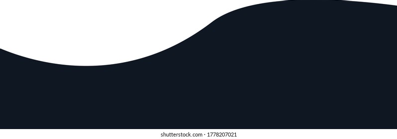 landing page background form curve shape