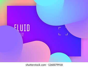 Landing page. Bright interface, website frame. Vivid gradient mesh. Holographic 3d backdrop with modern trendy blend. Landing page with liquid dynamic elements and fluid shapes.