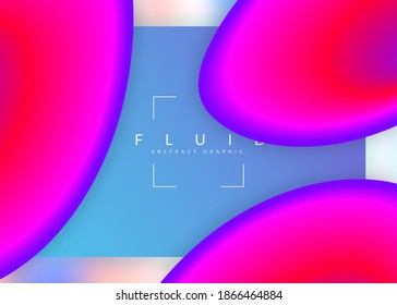 Landing page. Colorful ui, interface frame. Vivid gradient mesh. Holographic 3d backdrop with modern trendy blend. Landing page with liquid dynamic elements and fluid shapes.