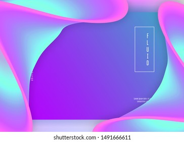 Landing page. Creative ui, app layout. Vivid gradient mesh. Holographic 3d backdrop with modern trendy blend. Landing page with liquid dynamic elements and fluid shapes.