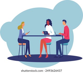 The landing page describes a meeting