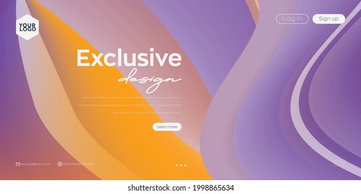 Diseño de página de inicio para sitio web. encabezado web, fondo vector colorido abstracto para sitio web, desarrollo de proyectos, plantilla de negocio.