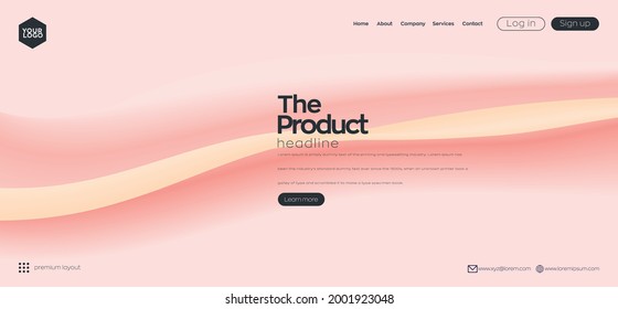 Diseño de página de inicio para sitio web. encabezado web, fondo vector colorido abstracto para sitio web, desarrollo de proyectos, plantilla de negocio.
