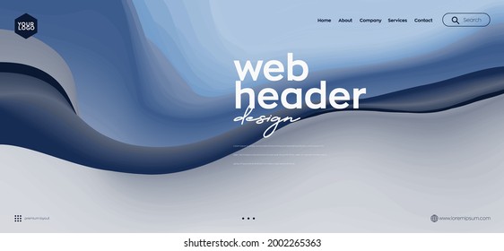Diseño de página de inicio para sitio web. encabezado web, fondo vector colorido abstracto para sitio web, desarrollo de proyectos, plantilla de negocio.
