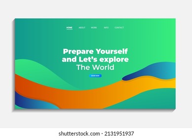 landing page design for website for your business needs