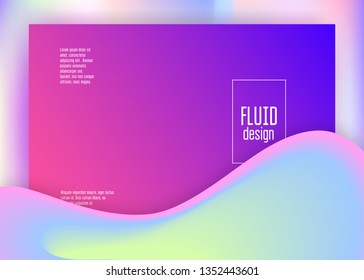 Landing page. Futuristic interface, banner frame. Holographic 3d backdrop with modern trendy blend. Vivid gradient mesh. Landing page with liquid dynamic elements and fluid shapes.