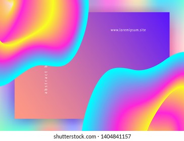 Landing page. Holographic 3d backdrop with modern trendy blend. Vivid gradient mesh. Cool interface, mobile design. Landing page with liquid dynamic elements and fluid shapes.