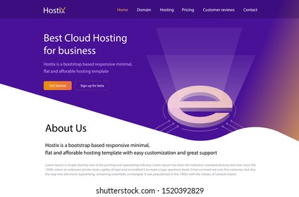 Landing Page Hosting - Web design