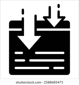 Landing Page Icon Element For Design