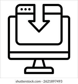 Landing Page Icon Element For Design