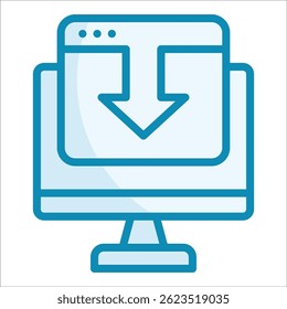Landing Page Icon Element For Design