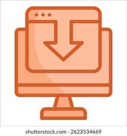 Elemento de icono de página de destino para diseño