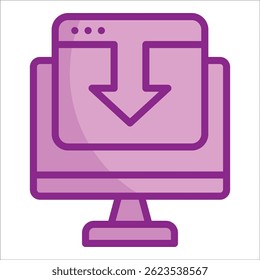 Elemento de icono de página de destino para diseño
