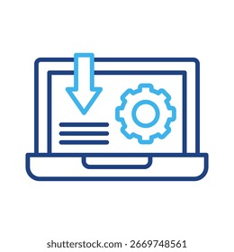Landing Page Icon Element For Design