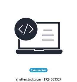 landing page icon. SEO Search Engine Optimization symbol template for graphic and web design collection logo vector illustration
