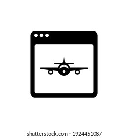 Landing Page icon in vector. Logotype