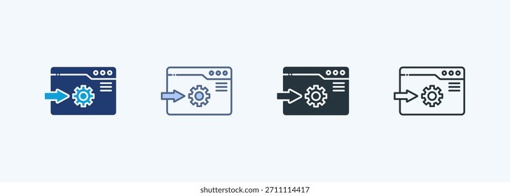 Landing Page Multiple Style Icon Collection