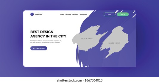 Landing Page for multipurpose usage. You can use these landing pages header for your website, blog, facebook covers & more. These are good for digital marketing, social media marketing etc.