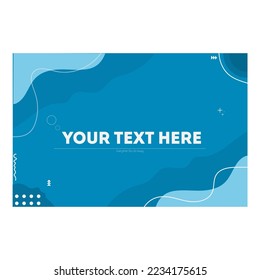 Landing Page Pattern Vector Typography 