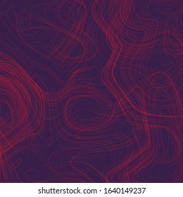Landing page site template with liquid dynamic lines. Curl and swirl flow.Colorful modern art.Abstract ink waves background.