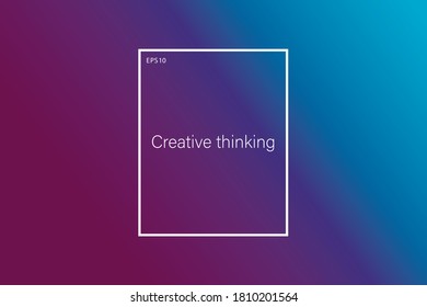 Landing page template for an app. Minimalistic bright design. Vector illustration.