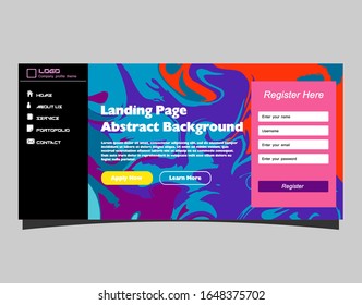 Landing page template of Boost your business. Modern flat design concept of web page design for website and mobile website. Easy to edit and customize. Vector illustration