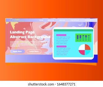 Landing page template of Boost your business. Modern flat design concept of web page design for website and mobile website. Easy to edit and customize. Vector illustration