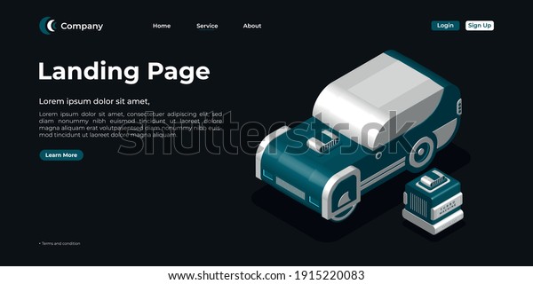 Landing\
page template. There are 3d vectors. Web page design for websites\
and mobile websites. Easy to edit and\
customize.